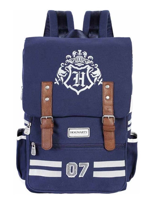 Harry Potter Academy Sac à dos Oxford, Bleu Foncé - Kiabi