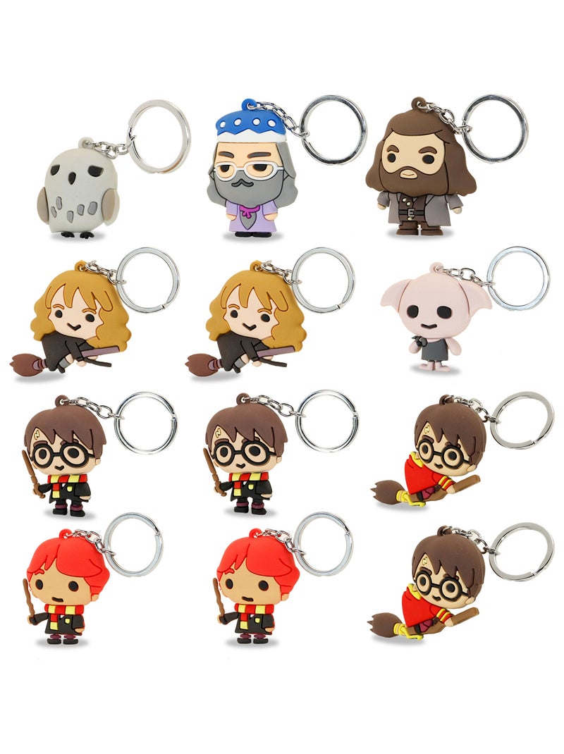 Harry Potter Assorti HP Lot de 12 Figurines en Vinyle Porte-clés, Multicolore Multicolore - Kiabi