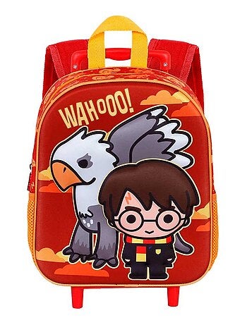 Harry Potter Buckbeak Sac à dos 3D à Roulettes Petit, Orange