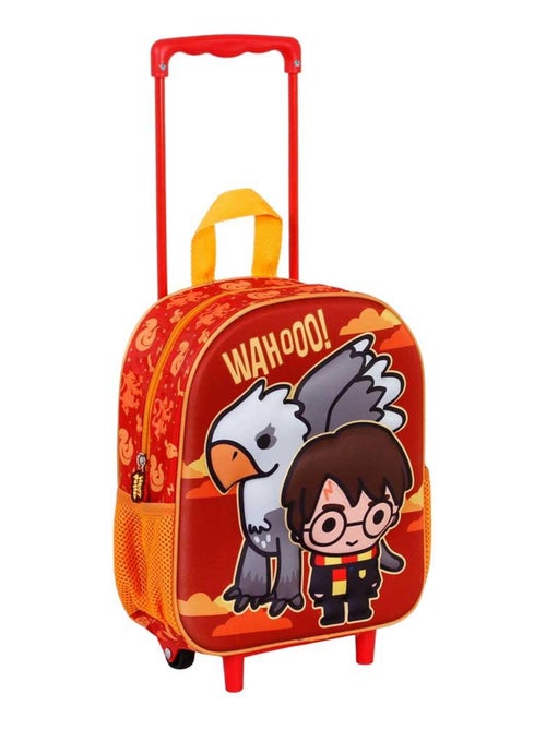 Harry Potter Buckbeak Sac à dos 3D à Roulettes Petit, Orange - Kiabi