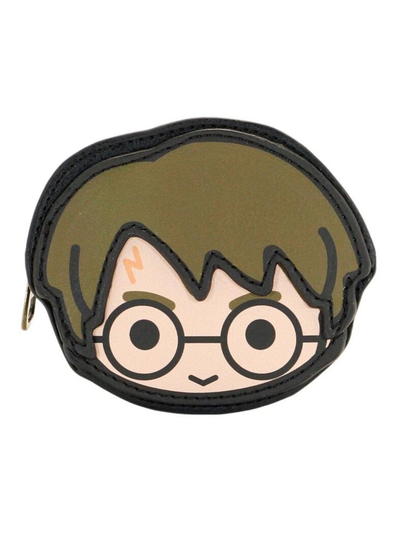 Harry Potter Chibi Porte-monnaie Face, Brun Marron - Kiabi