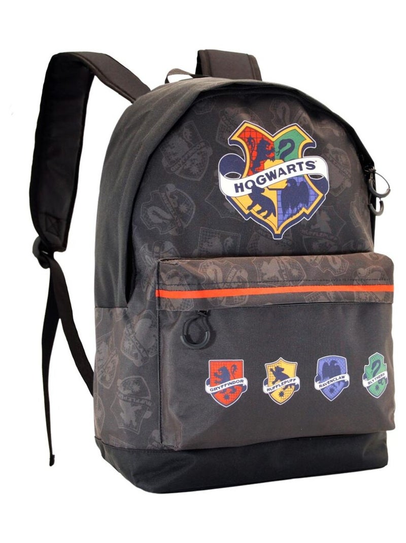 Harry Potter College Sac à dos HS FAN, Gris Gris - Kiabi