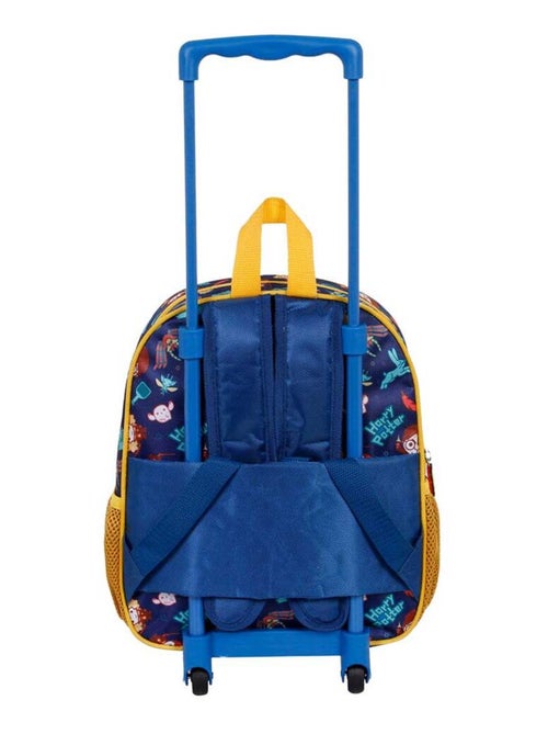 Harry Potter Crest Sac à dos 3D à Roulettes Petit, Orange - Kiabi