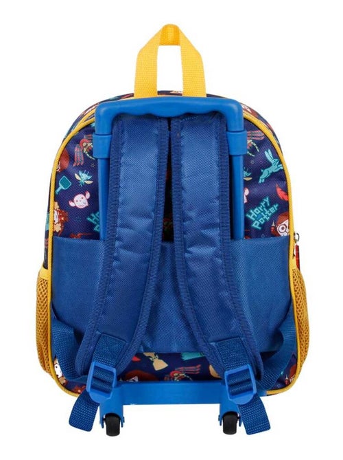Harry Potter Crest Sac à dos 3D à Roulettes Petit, Orange - Kiabi