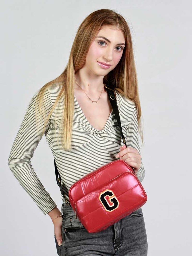 Harry Potter G Sac à Bandoulière IBiscuit Padding, Rouge Rouge - Kiabi