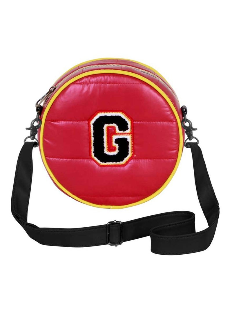 Harry Potter G Sac à Bandoulière Rond Padding, Rouge Rouge - Kiabi