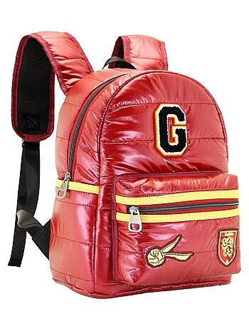 Harry Potter G Sac à dos Fashion Padding, Rouge
