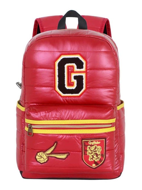 Harry Potter G Sac à dos Padding, Rouge - Kiabi