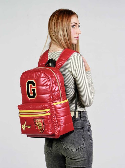Harry Potter G Sac à dos Padding, Rouge - Kiabi