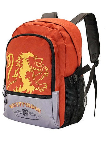 Harry Potter Gryffindor Sac à dos Fight HS FAN, Rouge
