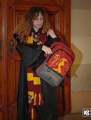 Harry Potter Gryffindor Sac à dos Fight HS FAN, Rouge