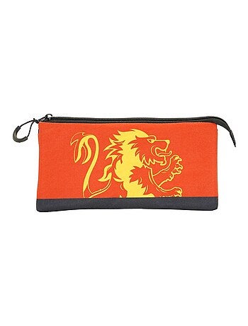 Harry Potter Gryffindor Trousse Triple FAN, Rouge