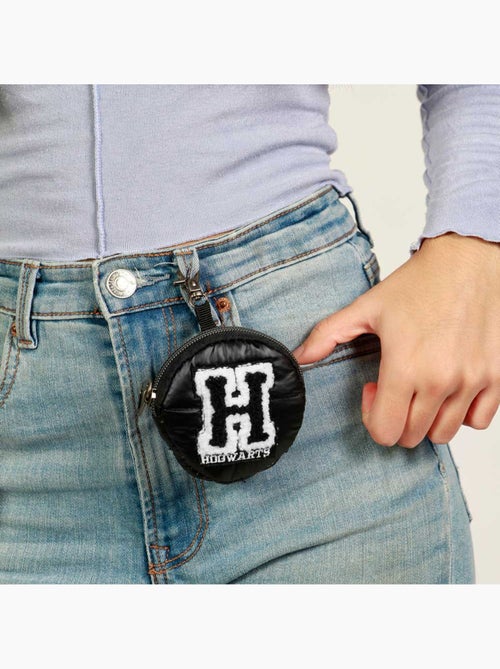 Harry Potter H Porte-monnaie Cookie Padding, Noir - Kiabi