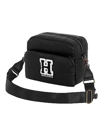 Harry Potter H Sac à Bandoulière IBiscuit Padding, Noir