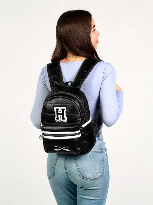 Harry Potter H Sac à dos Fashion Padding, Noir - Kiabi