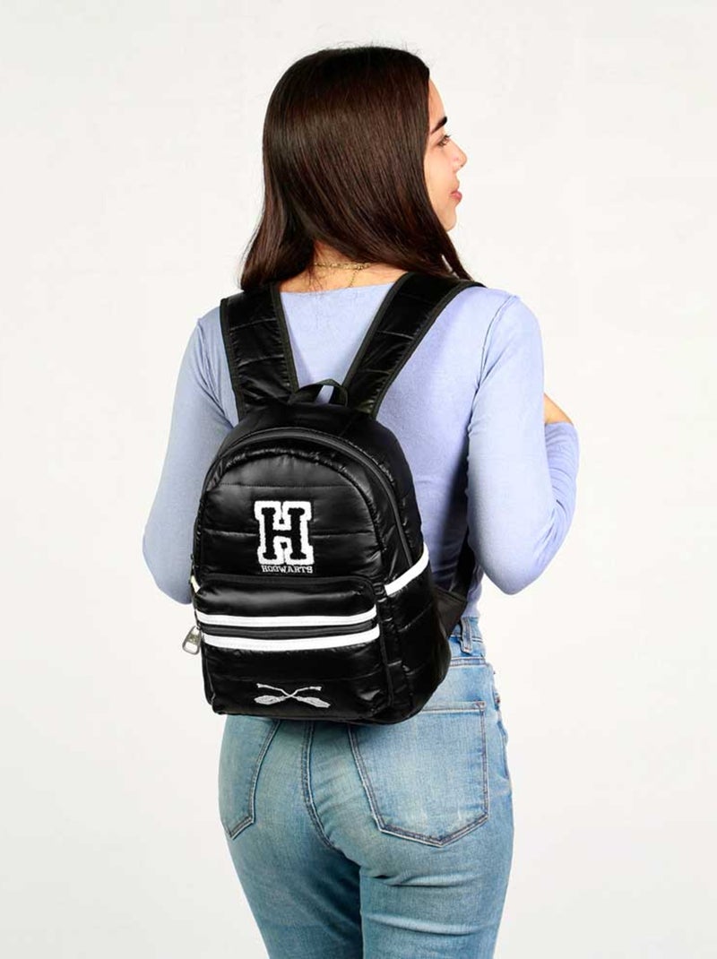 Harry Potter H Sac à dos Fashion Padding, Noir Noir - Kiabi