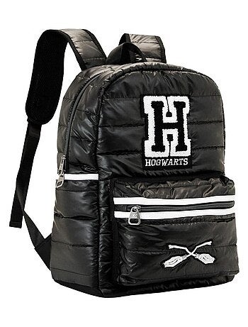 Harry Potter H Sac à dos Padding, Noir