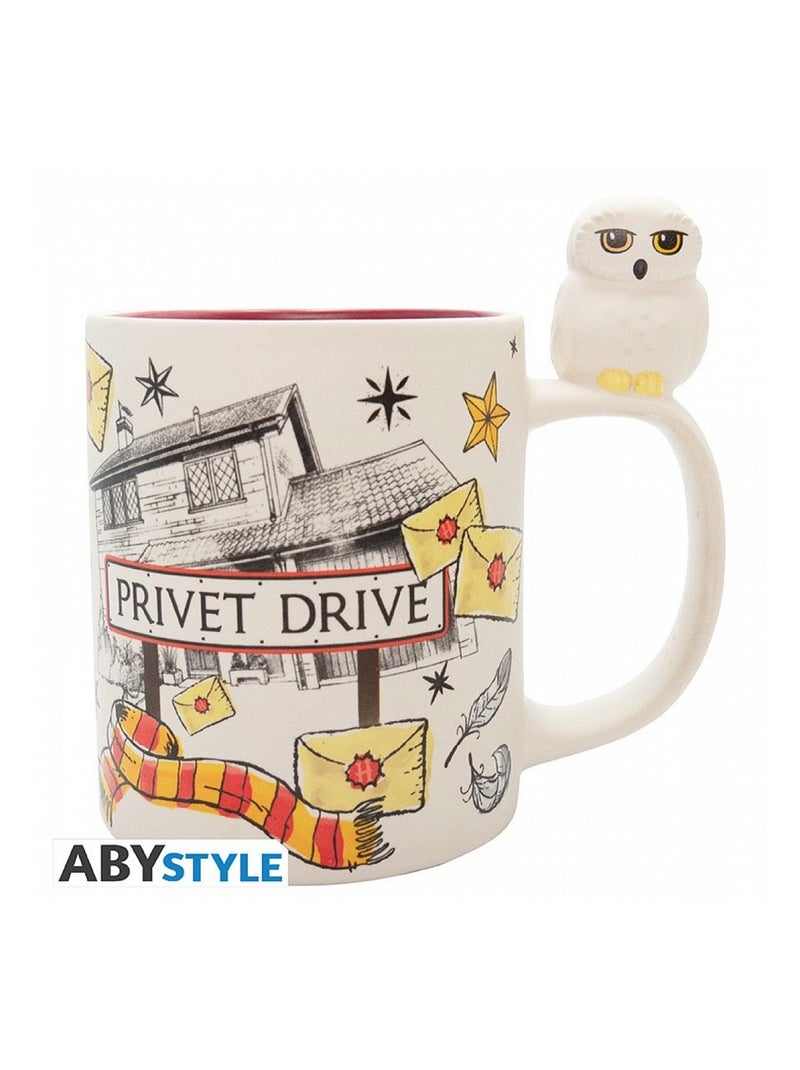 Harry Potter Mug 3D Hedwige Privet Drive Beige - Kiabi