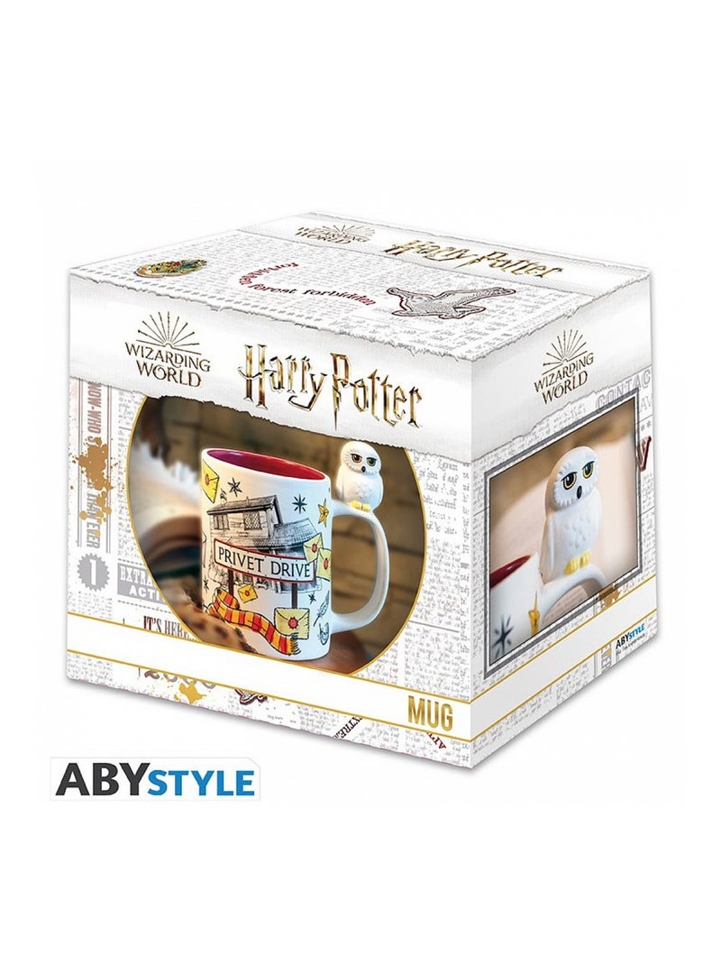 Harry Potter Mug 3D Hedwige Privet Drive Beige - Kiabi
