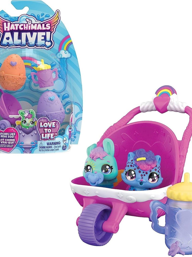 Hatchimals Alive Set de jeu Hatchimals poussettes jumelles N/A - Kiabi