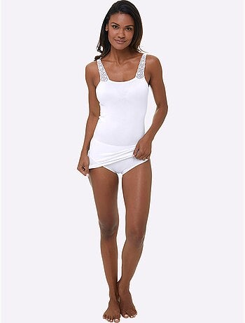 Haut à bretelles jersey fin - taille standard - witt