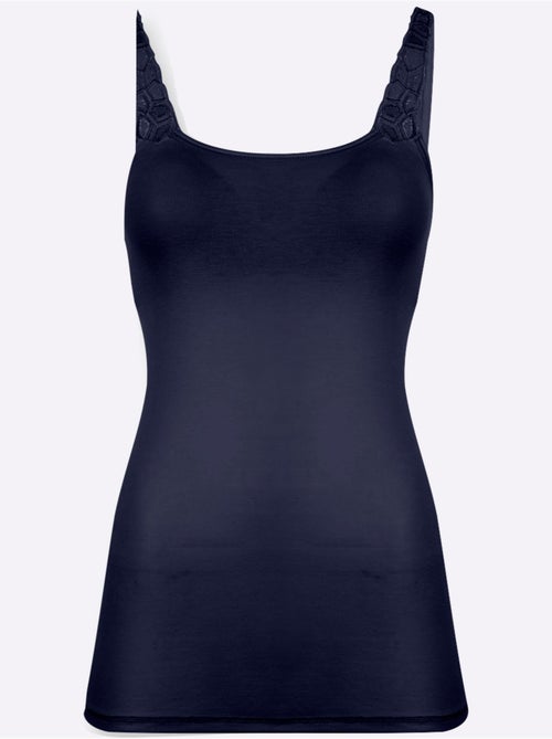 Haut à bretelles jersey fin - taille standard - witt - Kiabi Haut à bretelles jersey fin - taille standard - witt - Kiabi