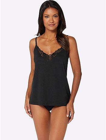 Haut à bretelles jersey fin - taille standard - witt
