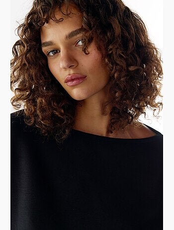 Haut à manches longues silky touch penti