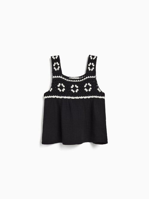 Haut au crochet MO Fashion - Kiabi