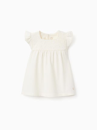 Haut avec Volants et Broderie Anglaise