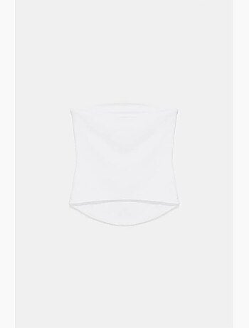 Haut bandeau court sans bretelles femme dilvin
