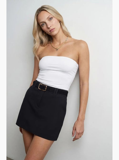 Haut bandeau court sans bretelles femme dilvin - Kiabi Haut bandeau court sans bretelles femme dilvin - Kiabi