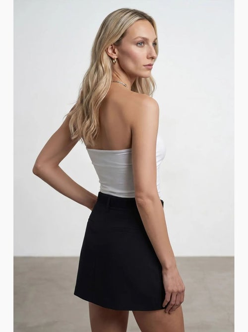 Haut bandeau court sans bretelles femme dilvin - Kiabi Haut bandeau court sans bretelles femme dilvin - Kiabi