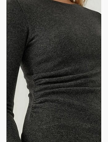 Haut basique en viscose mélangée hiccup