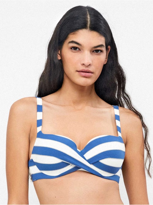 Haut bikini capacité bonnets b-c-d - Kiabi Haut bikini capacité bonnets b-c-d - Kiabi