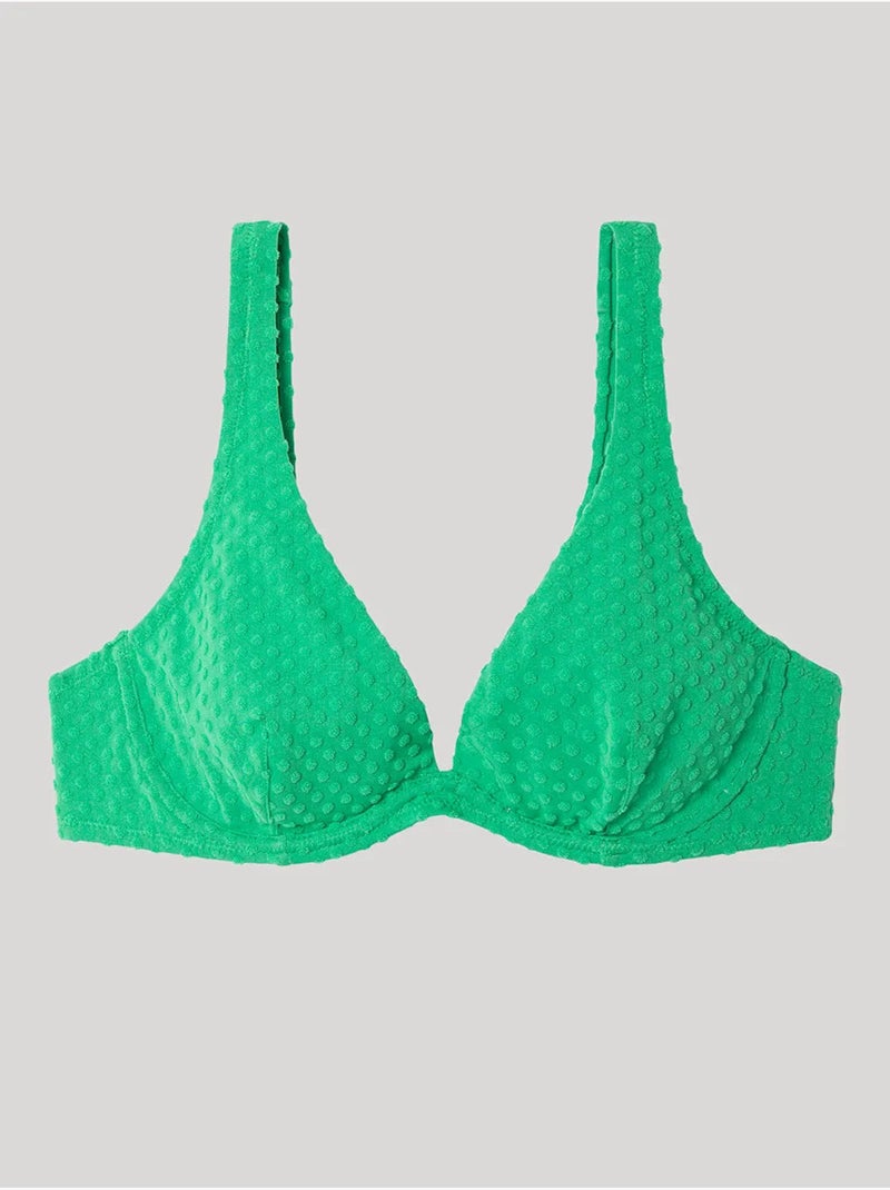 Haut capacité sans mousse Bleu Vert - Kiabi