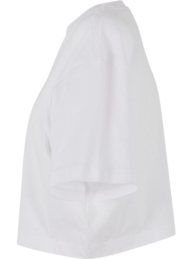 Haut court - build your brand Blanc - Kiabi