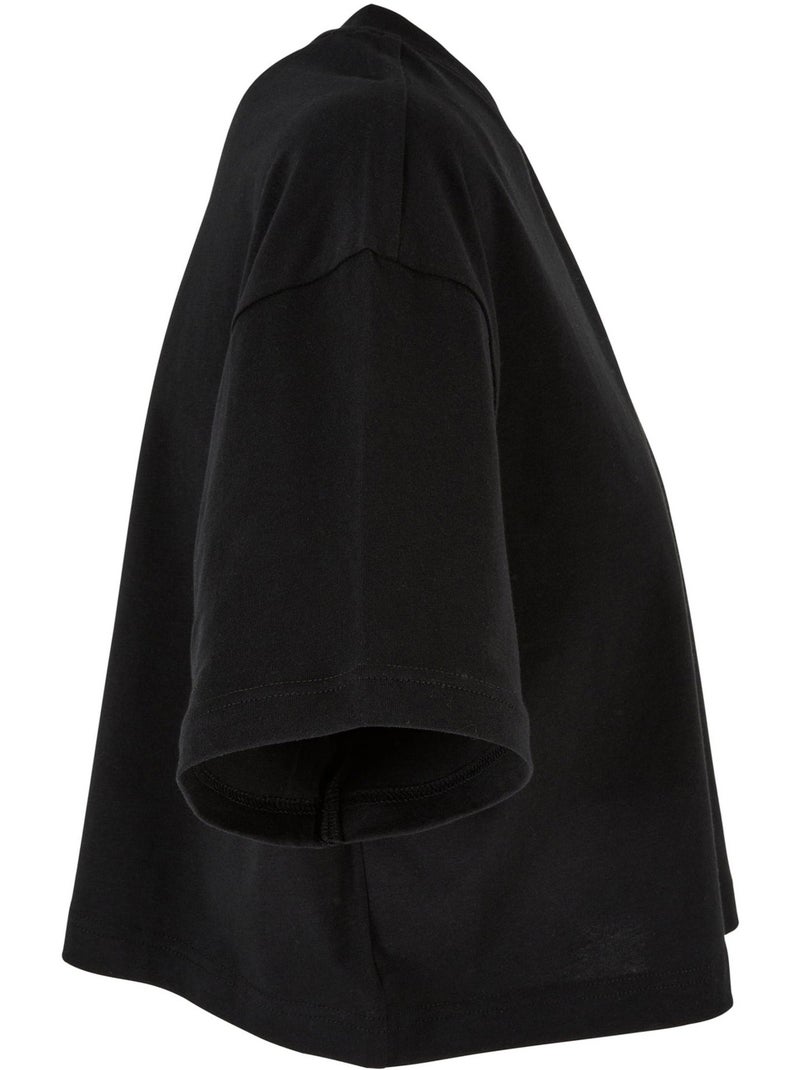 Haut court - build your brand Noir - Kiabi