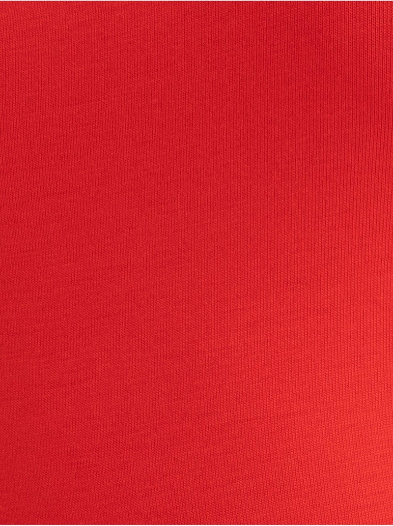 Haut court basique à bretelles spaghetti Rouge - Kiabi
