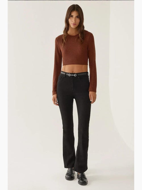 Haut court slim fit hiccup - Kiabi