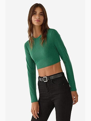 Haut court slim fit hiccup
