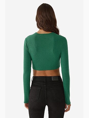 Haut court slim fit hiccup