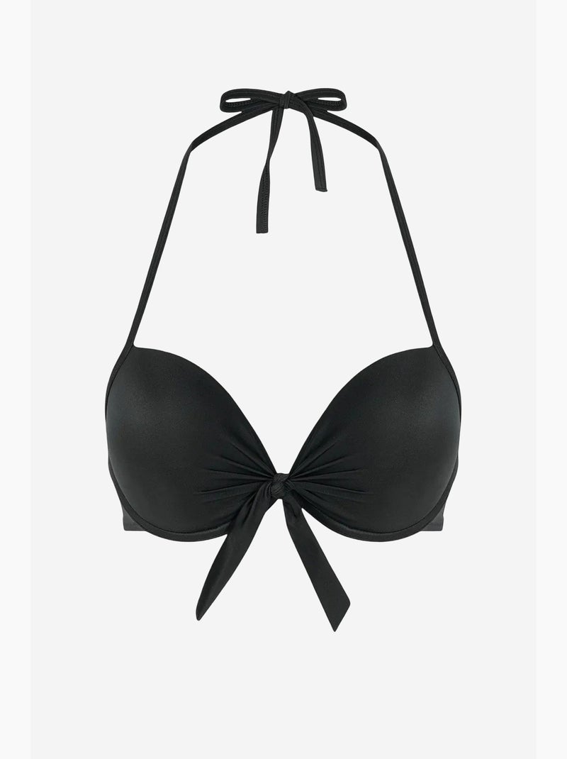 Haut de bikini à bonnets femme penti Noir - Kiabi