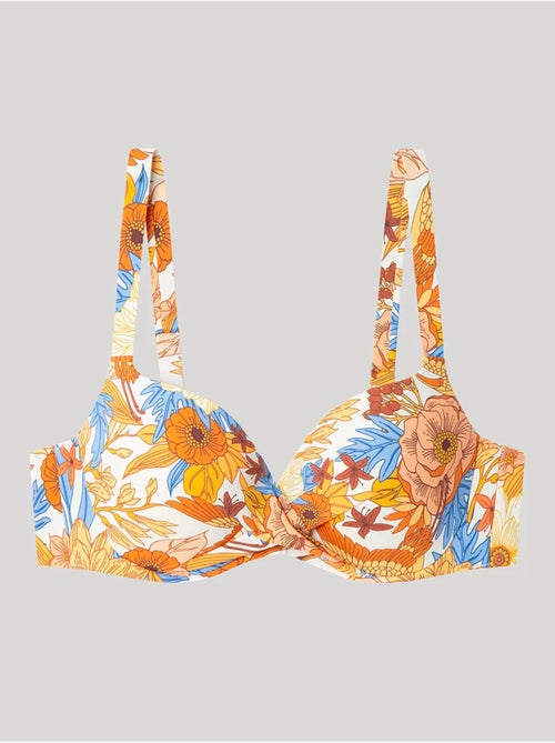 Haut de bikini à capacité à motif floral - Kiabi Haut de bikini à capacité à motif floral - Kiabi