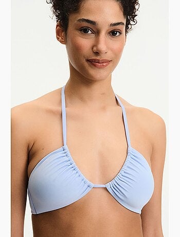 Haut de bikini à encolure v inversée penti