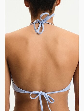 Haut de bikini à encolure v inversée penti