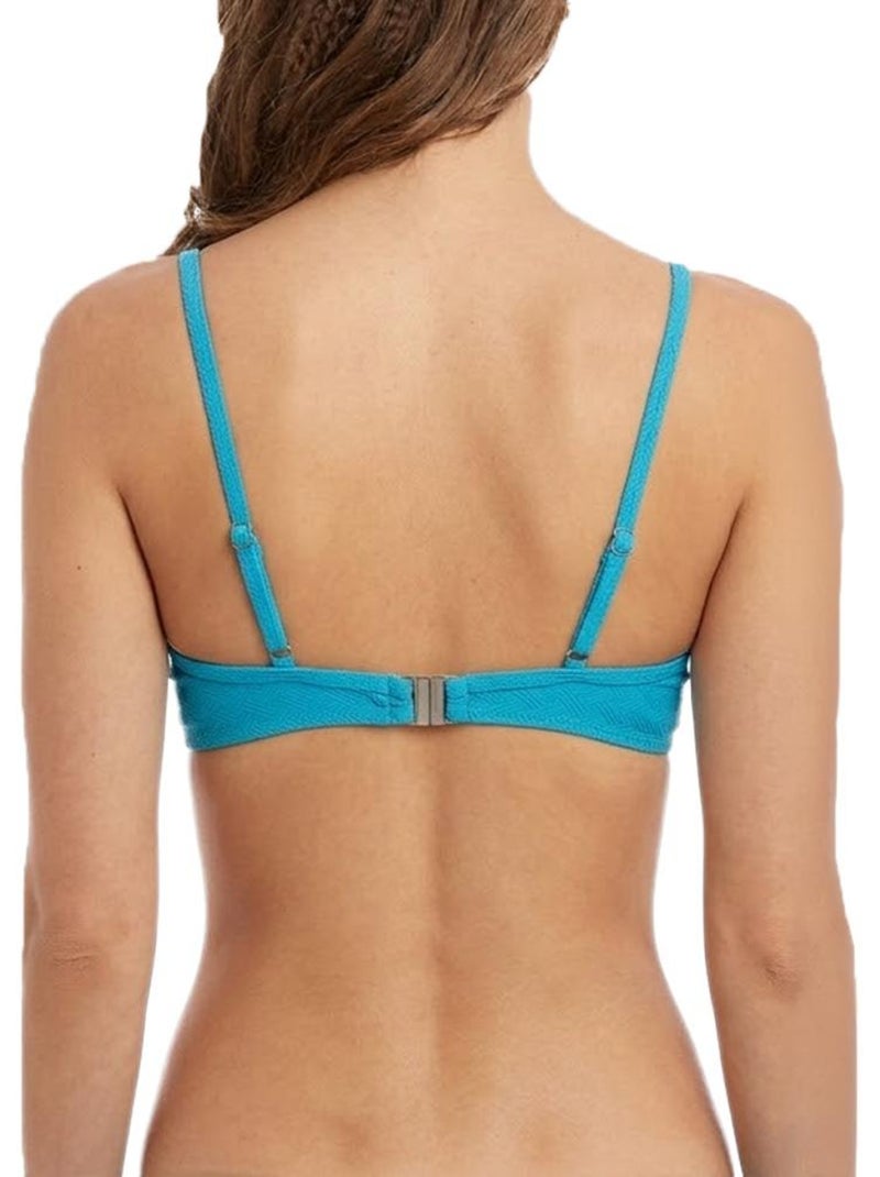 Haut de Bikini à Femme Sun Project Bleu turquoise - Kiabi