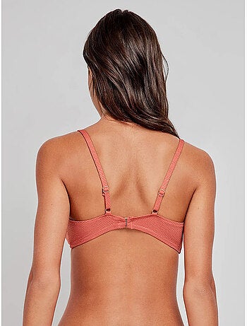 Haut de bikini à mousse amovible