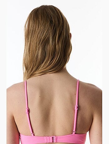 Haut de bikini à ouverture frontale penti