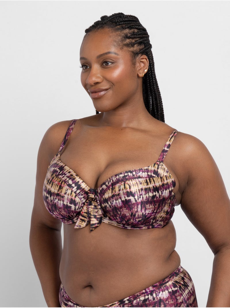 Haut de bikini Amnesia Dorina Corail - Kiabi